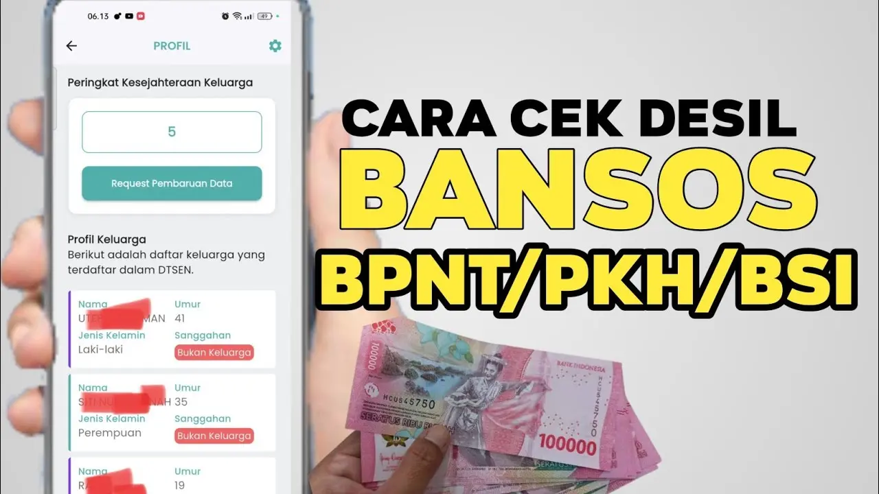 Cara Cek Desil Bansos 2026 Online Lewat HP: Panduan Lengkap PKH, BPNT & KIP Kuliah