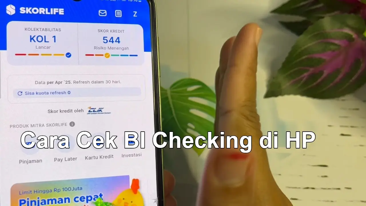 Cara Cek BI Checking di HP Lewat SLIK OJK (Update 2026): 100% Gratis, Cepat, dan Anti Gagal!