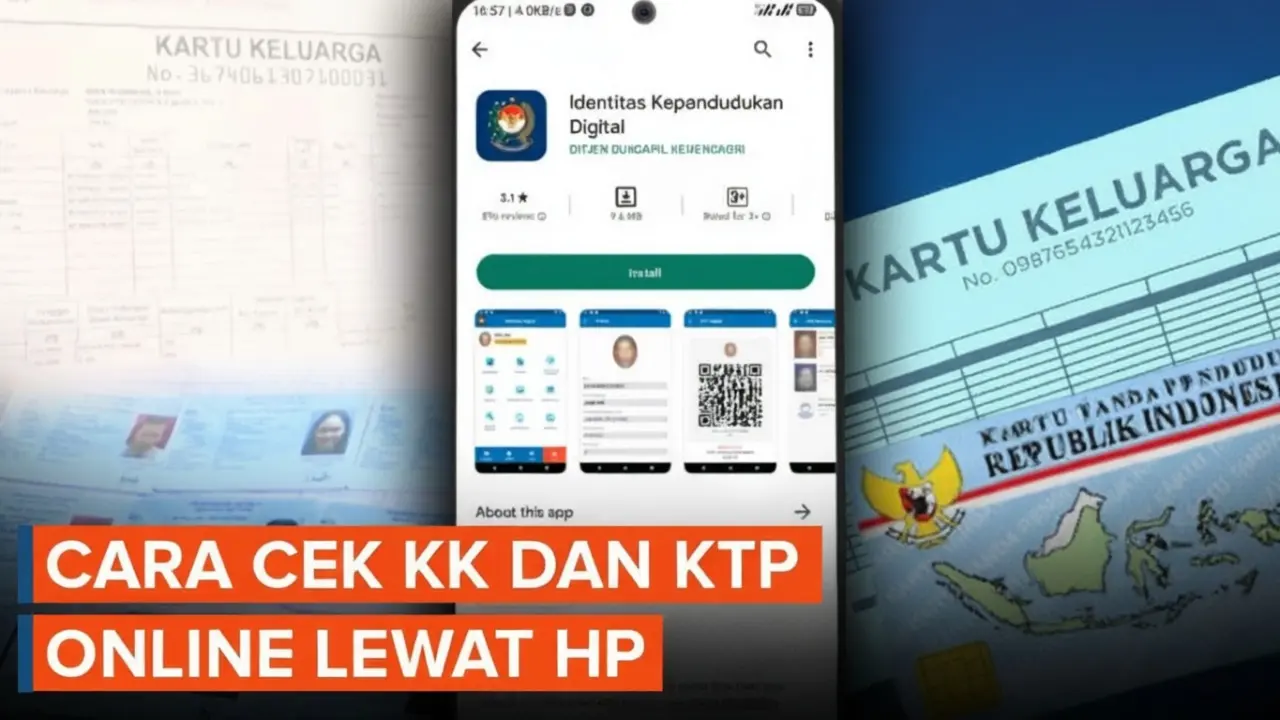 Cara Cek NIK Kartu Keluarga Online Lewat HP Paling Lengkap & Cepat (Update 2026)