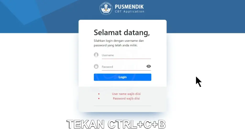 Cara Keluar Dari Tampilan Exambrowser
