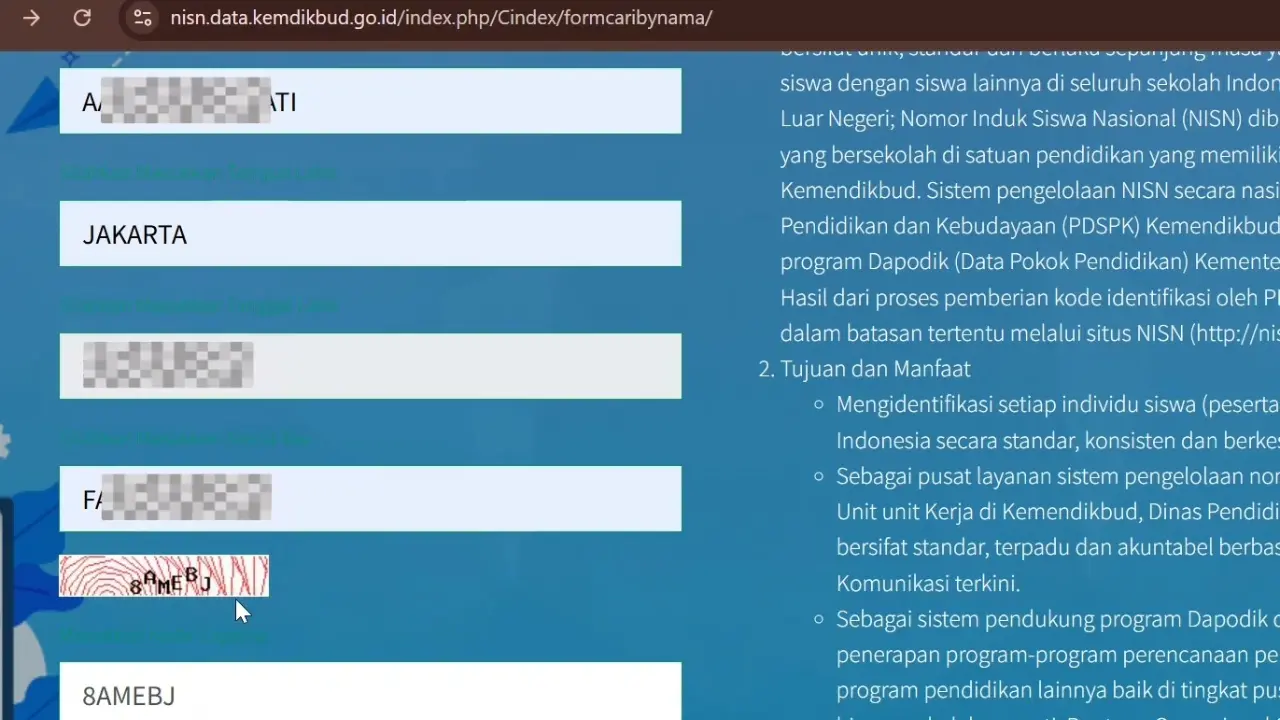 Cara Melihat Nisn Siswa Online