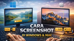 Cara Screenshot di Laptop (Windows & Mac) Cepat & Praktis 2026